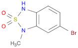 6-bromo-1-methyl-1,3-dihydrobenzo[c][1,2,5]thiadiazole 2,2-dioxide