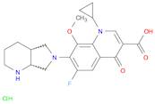 1-cyclopropyl-6-fluoro-1,4-dihydro-7-((4aR,7aS)-octahydropyrrolo [3,4-b]pyridin-6-yl)-8-Methoxy-4-oxoquinoline-3-carboxylic acid