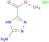 Methyl 5-amino-4H-1,2,4-triazole-3-carboxylate hydrochloride