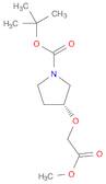 (R)-3-Methoxycarbonylmethoxy-pyrrolidine-1-carboxylic acid tert-butyl ester
