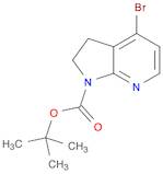 4-Bromo-2,3-dihydro-pyrrolo[2,3-b]pyridine-1-carboxylic acid tert-butyl ester