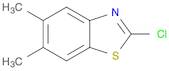 Benzothiazole, 2-chloro-5,6-dimethyl- (9CI)