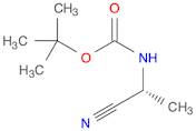 Carbamic acid, [(1R)-1-cyanoethyl]-, 1,1-dimethylethyl ester (9CI)