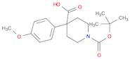 1-Boc-4-(4-Methoxyphenyl)-4-piperidinecarboxylic acid