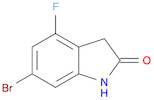 6-BROMO-4-FLUORO-2-OXYINDOLE
