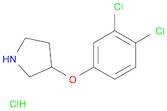 3-(3,4-DICHLOROPHENOXY)PYRROLIDINE HYDROCHLORIDE