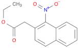 ethyl 2-(1-nitronaphthalen-2-yl)acetate
