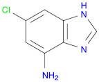1H-Benzimidazol-4-amine,6-chloro-(9CI)