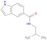 1H-Indole-5-carboxaMide, N-(2-Methylpropyl)-