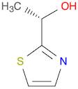 2-Thiazolemethanol, α-methyl-, (alphaS)- (9CI)