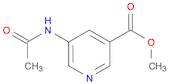 3-Pyridinecarboxylicacid,5-(acetylamino)-,methylester(9CI)