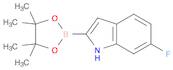 6-Fluoro-1h-indole-2-boronic acid pinacol ester