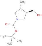 trans-tert-butyl 3-(hydroxyMethyl)-4-Methylpyrrolidine-1-carboxylate