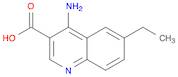 4-Amino-6-ethylquinoline-3-carboxylic acid