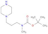 Methyl-(3-piperazin-1-yl-propyl)-carbaMic acid tert-butyl ester