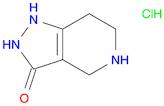 3H-Pyrazolo[4,3-c]pyridin-3-one, 1,2,4,5,6,7-hexahydro-, hydrochloride (1