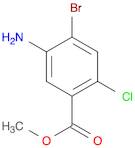5-AMino-4-broMo-2-chloro-benzoic acid Methyl ester