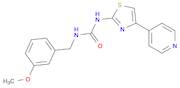 1-(3-Methoxybenzyl)-3-(4-(pyridin-4-yl)thiazol-2-yl)urea
