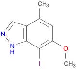 4-Methyl-6-Methoxyl-7-Iodo Indazole