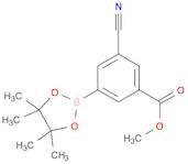 Methyl 3-cyano-5-(4,4,5,5-tetraMethyl-1,3,2-dioxaborolan-2-yl)benzoate