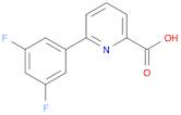 6-(3,5-Difluorophenyl)picolinic acid