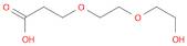 3-[2-(2-Hydroxyethoxy)ethoxy]propanoic acid