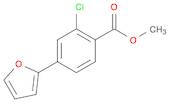 Methyl 2-chloro-4-(furan-2-yl)benzoate