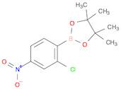 2-(2-Chloro-4-nitrophenyl)-4,4,5,5-tetramethyl-1,3,2-dioxaborolane