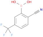 2-Cyano-5-(trifluoroMethyl)phenylboronic acid