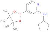 N-cyclopentyl-4-(4,4,5,5-tetramethyl-1,3,2-dioxaborolan-2-yl)pyridin-2-amine
