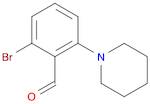 2-BroMo-6-(piperidin-1-yl)benzaldehyde