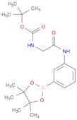tert-butyl N-({[3-(4,4,5,5-tetramethyl-1,3,2-dioxaborolan-2-yl)phenyl]carbamoyl}methyl)carbamate