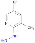 5-BroMo-2-hydrazinyl-3-Methylpyridine