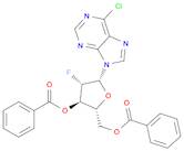 6-Chloropurine -9-beta-D-(3',5'-di-O-benzoyl-2'-deoxy-2'-fluoro)arabinoriboside