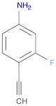 4-Ethynyl-3-fluorobenzenamine