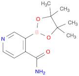 4-CarbaMoylpyridine-3-boronic acid pinacol ester