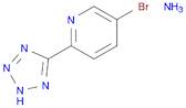 5-Bromo-2-(2H-tetrazol-5-yl)pyridine ammonia salt