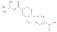 (R)-6-(4-(tert-butoxycarbonyl)-2-Methylpiperazin-1-yl)nicotinic acid