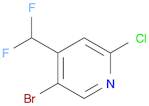 5-Bromo-2-Chloro-4-(Difluoromethyl)Pyridine