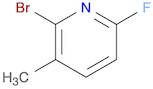 2-broMo-6-fluoro-3-Methylpyridine