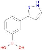 [3-(1H-Pyrazol-3-yl)phenyl]boronic acid