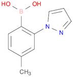 [4-Methyl-2-(1H-pyrazol-1-yl)phenyl]boronic acid
