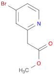 methyl 2-(4-bromopyridin-2-yl)acetate