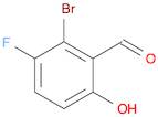 2-bromo-3-fluoro-6-hydroxybenzaldehyde