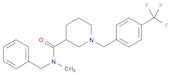 N-benzyl-N-Methyl-1-(4-(trifluoroMethyl)benzyl)piperidine-3-carboxaMide