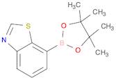 7-(4,4,5,5-tetramethyl-1,3,2-dioxaborolan-2-yl)benzo[d]thiazole