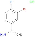 (alphaS)-3-BroMo-4-fluoro-α-MethylbenzeneMethanaMine