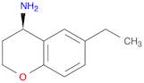 (4R)-6-ETHYL-3,4-DIHYDRO-2H-1-BENZOPYRAN-4-AMINE