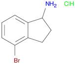 4-BROMO-2,3-DIHYDRO-1H-INDEN-1-AMINE HYDROCHLORIDE