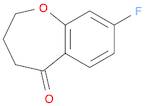 8-FLUORO-2,3,4,5-TETRAHYDRO-1-BENZOXEPIN-5-ONE